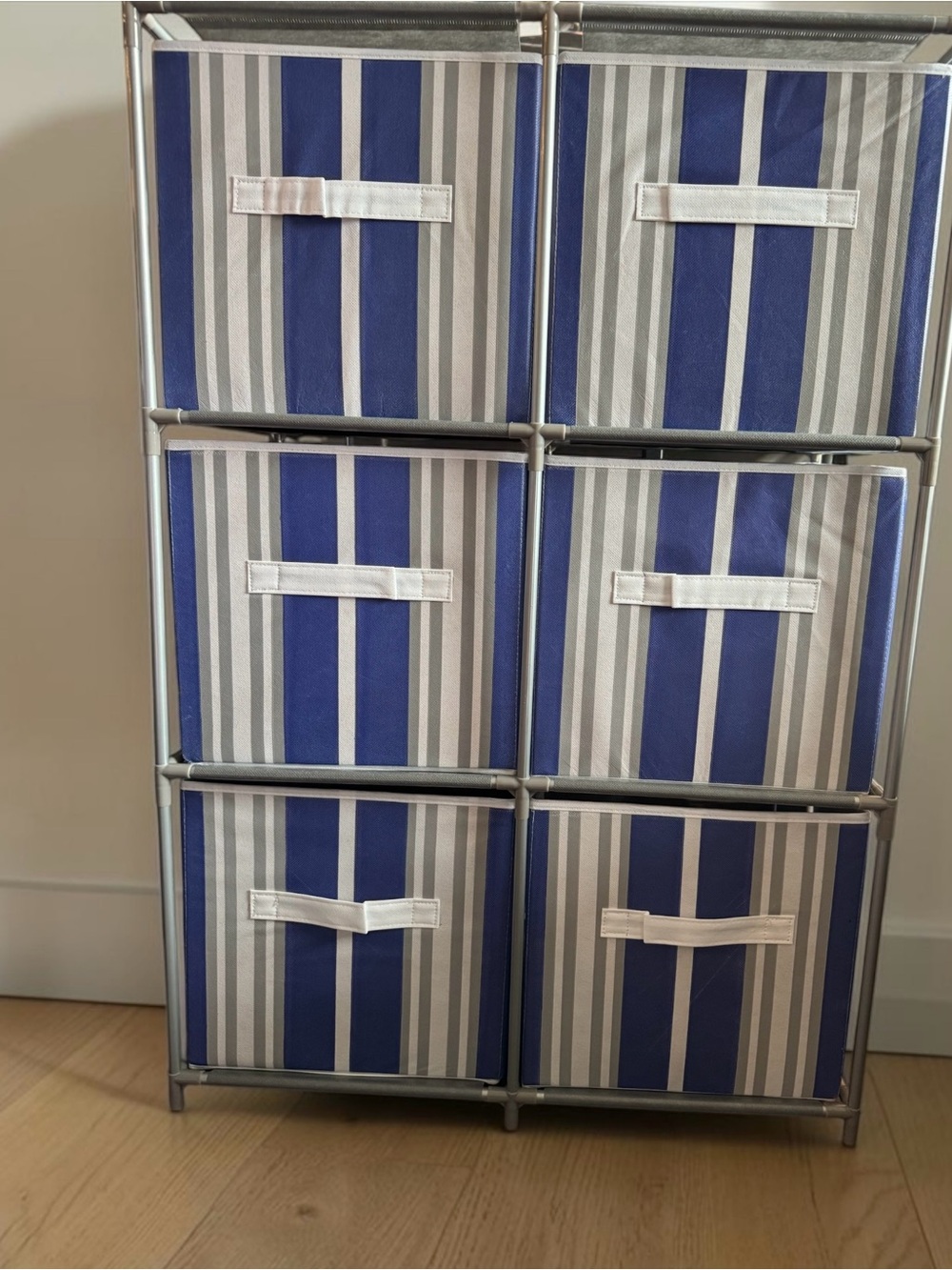 C.O.S. 6-Cube Storage Rack, New in Box